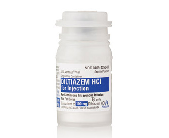 Diltiazem Hydrochloride for Injection < Hospira #4350-03 
