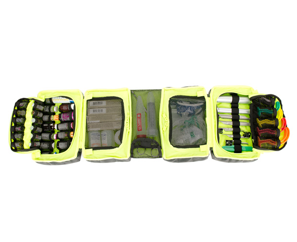 G3 First Aid Pharmacy Kit, Black/Red Handle < StatPacks #G36005BK 