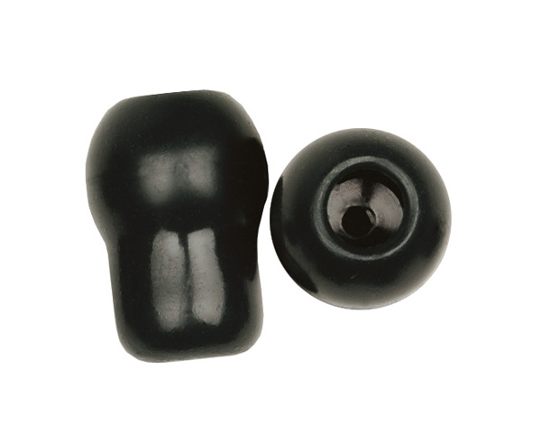 Push-On Eartips, Large, Black, Pair < Prestige Medical #DET-SN-L-BLK 