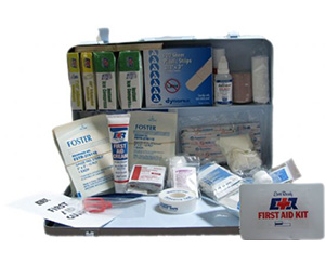 Ever Ready 50 Person First Aid Kit In Metal Case < #50 