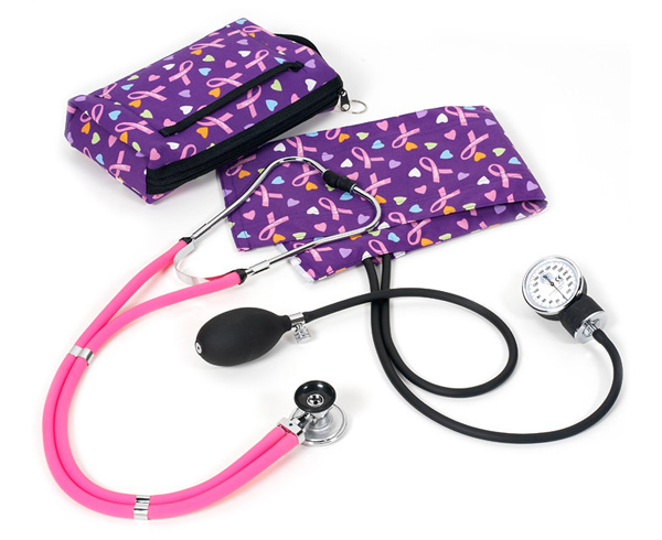 Aneroid Sphygmomanometer / Sprague-Rappaport Stethoscope Kit, Adult, Love and Believe, Print < Prestige Medical #A2-LAB 