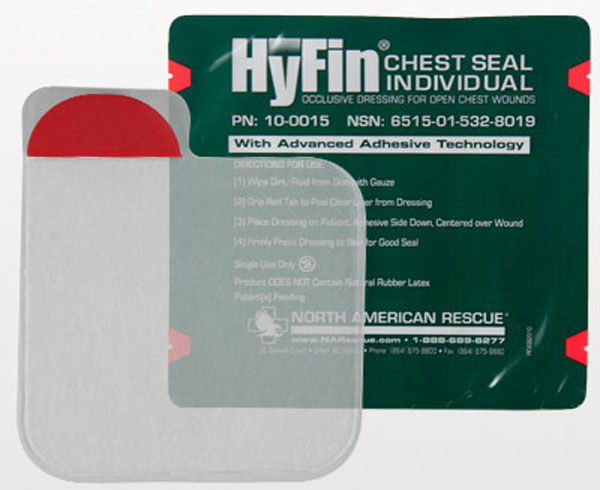 Hyfin Chest Seal < North American Rescue #10-0015 