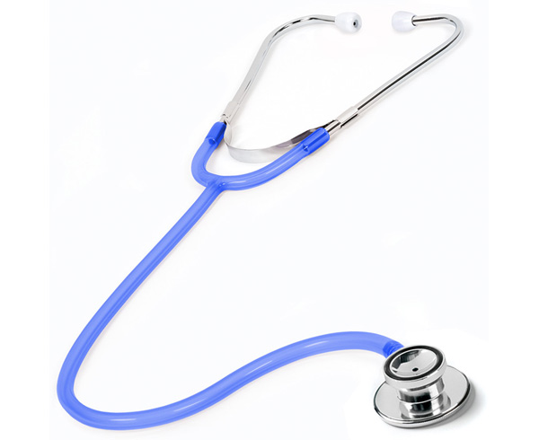 Dual Head Stethoscope in Box, Adult, Frosted Royal < Prestige Medical #108-F-ROY 