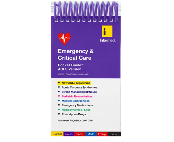 Emergency & Critical Care Pocket Guide < Informed Publishing #978-1-890495-28-2 