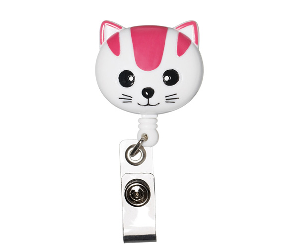 Deluxe Retracteze ID Holder, Cat, Print < Prestige Medical #S14-CAT 