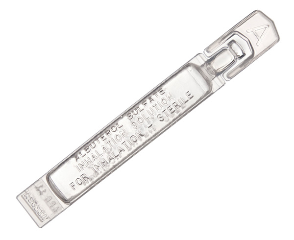 Albuterol Sulfate Inhalation Solution, USP 0.083% - 3mL Vial , Box/25 < Nephron Pharmaceutical Corp. 