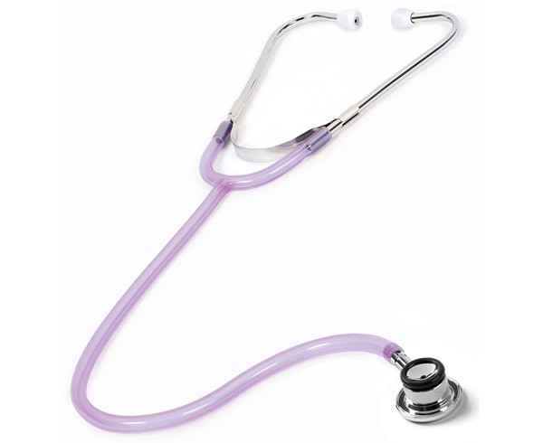 Dual Head Stethoscope, Infant Edition, Infant, Frosted Lilac < Prestige Medical #S108-I-F-LIL 