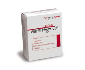 Latex Free Finger Cots - Large , Box/144 < Tech Med Services #4404L 