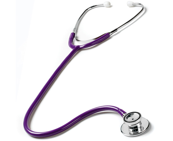 Dual Head Stethoscope, Adult, Purple < Prestige Medical #S108-PUR 