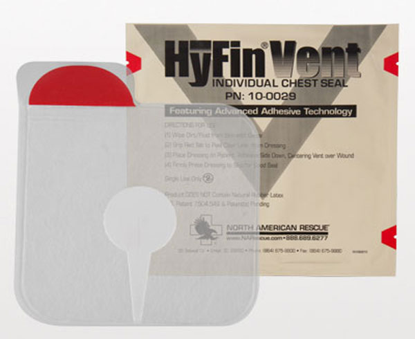HyFin Vent Chest Seal < North American Rescue #10-0029 