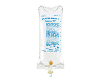 Lactated Ringer's Injection, USP, 1,000 mL < Hospira #7953-09 
