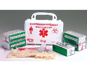 BLOOD-BORNE PATHOGEN PROTECTION KIT BBP KIT < Dixie #158120 