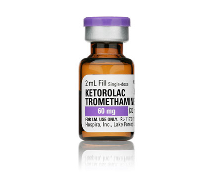 Ketorolac Tromethamine Injection, USP, 60mg/2mL Vial < 