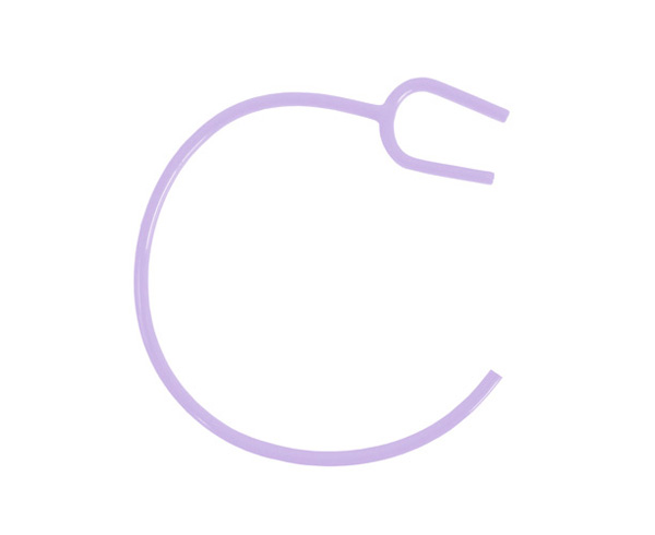 40 Gram Thick Walled Tubing for 124, 125, 134, Frosted Lilac < Prestige Medical #TW-F-LIL 