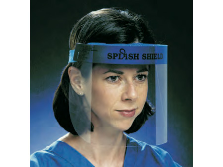 Splash Shield Face Protection System, Full < Splash Shield #4505 