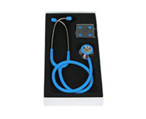 Stainless Steel Classic Stethoscope - Light Blue < EverDixie #502LB 