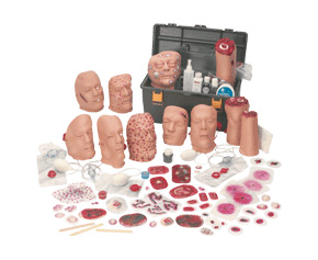 Casualty & Moulage Anthrax Double Wound < simulaids #626 