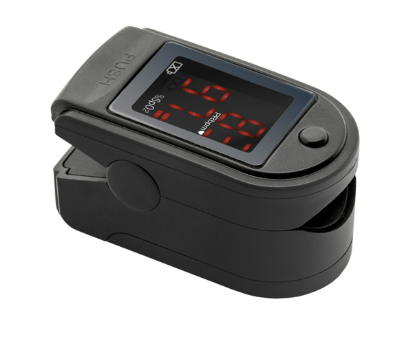 Basic Pulse Oximeter, Black < Prestige Medical #456-BLK 
