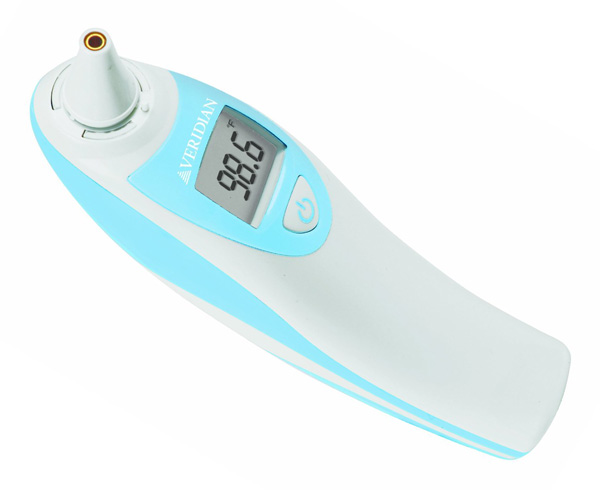 V Temp Pro Infrared Ear Thermometer System < Veridian Healthcare #09-380 