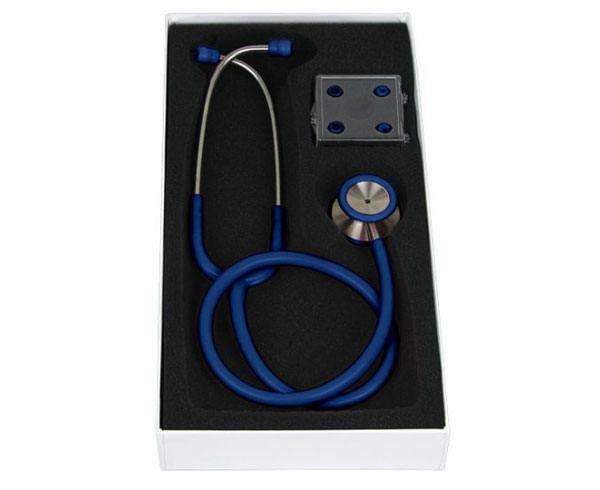 Stainless Steel Classic Stethoscope - Navy Blue < EverDixie #502NB 