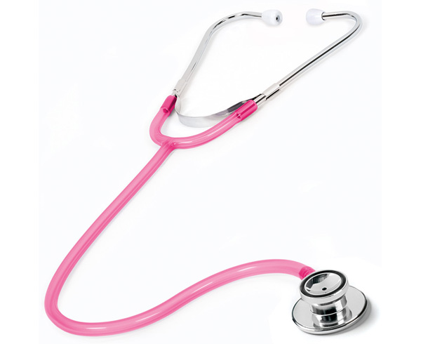Dual Head Stethoscope in Box, Adult, Frosted Magenta < Prestige Medical #108-F-MAG 