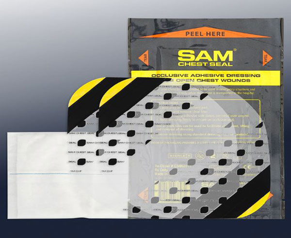 SAM Chest Seal w/out Valve < Sam Medical #1216-01103 