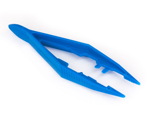 Plastic Splinter Forceps, 4 ?", Individually Wrapped < Dynarex #4918 