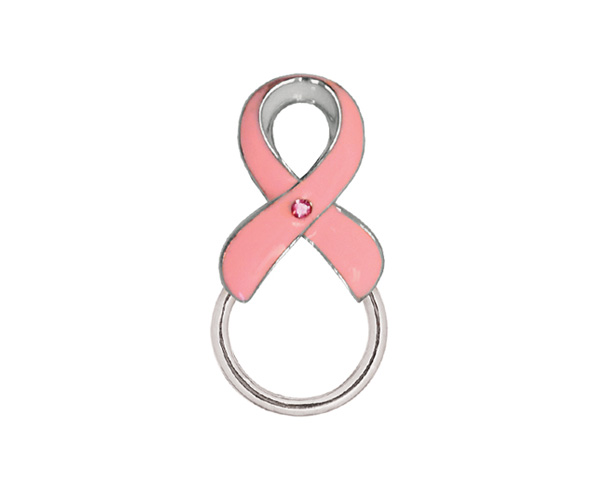 Pink Ribbon Badge Tac, Silver < Prestige Medical #9400 