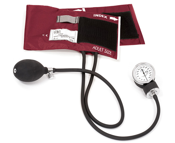 Premium Aneroid Sphygmomanometer, Adult, Burgundy < Prestige Medical #S82-BUR 