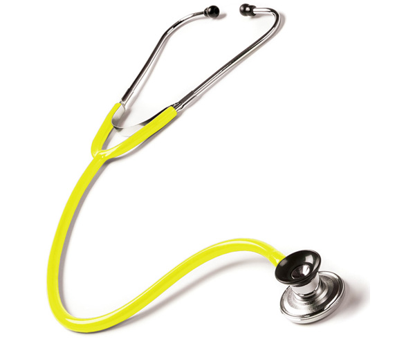 SpragueLite Stethoscope, Adult, Neon Yellow < Prestige Medical #S124-N-YEL 