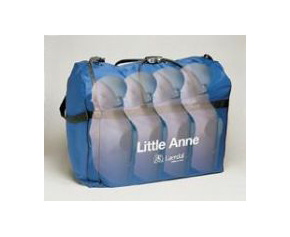 Laerdal Little Anne QCPR Manikin Four Pack w/ Soft Pack < Laerdal #020024 