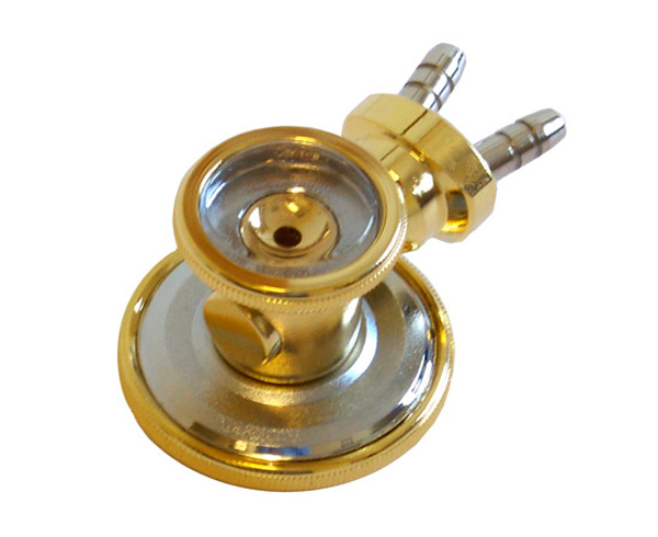 Gold Sprague Chestpiece for 122-G Series, Adult < Prestige Medical #122-CP-G 