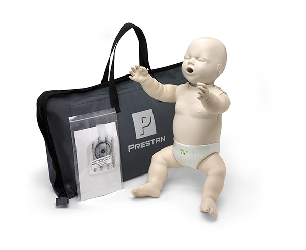 Professional CPR/AED Training Manikin w/ CPR Monitor, Infant, Light Skin < PRESTAN #PP-IM-100M 
