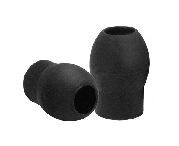 Silicone Clinical Eartips, Small, Black, Black, Pair < Prestige Medical #CE-SIL-S 
