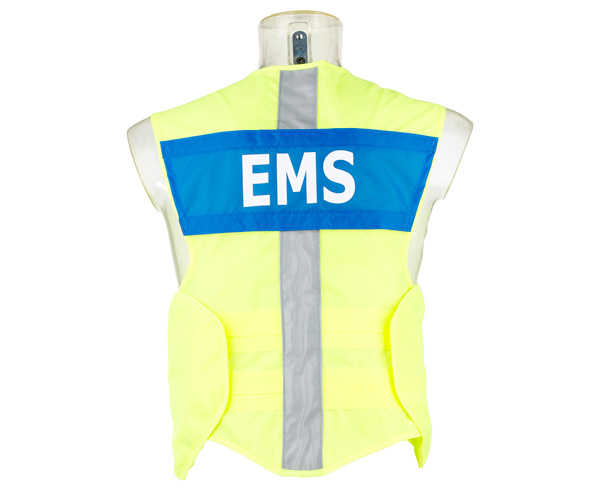 G3 Safety Vest, Advanced, Fluorescent W/ Ems Name Plate < StatPacks #G32001FL 