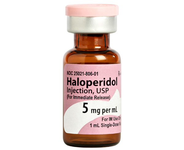 Haloperidol Injection, USP, 5mg per 1mL < Sagent Pharmaceuticals 