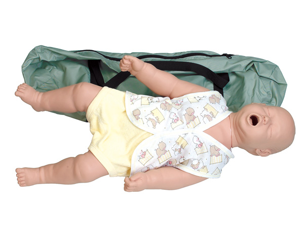INFANT CHOKING MANIKIN W/BAG < Simulaids #1640 