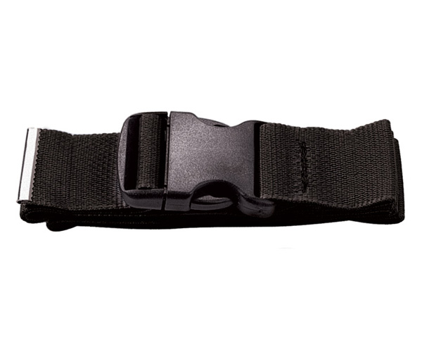 Nylon Gait Belt with Quick Release Buckle, Black < Prestige Medical #622-BLK 