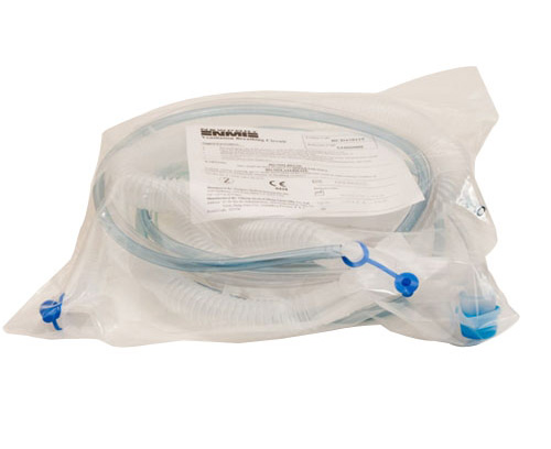Ventilator "J" Circuit w/ Water Trap, 6 foot,10-Pack < Newport Medical #BCD43811P 