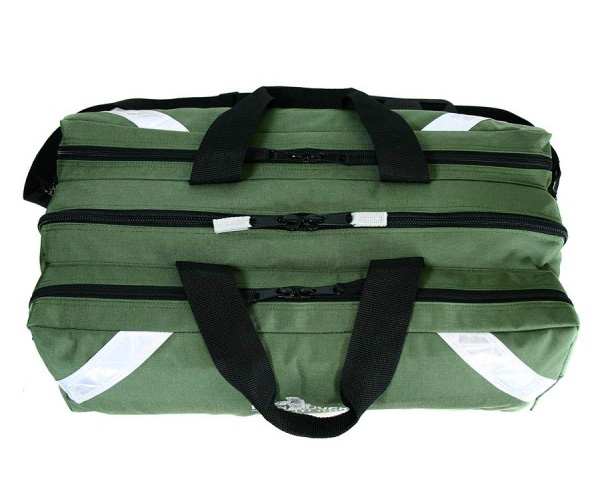 Oxygen Bag, "D" size, 2 Pockets, UP, Red < Iron Duck #36002D2PK-UP 