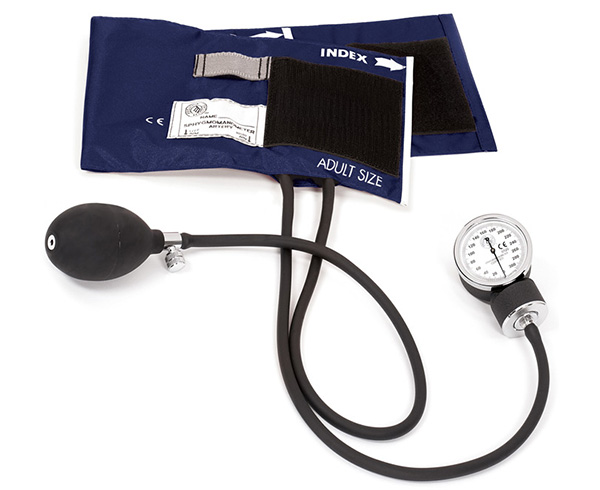 Standard Aneroid Sphygmomanometer in Box, Adult, Navy < Prestige Medical #79-NAV 