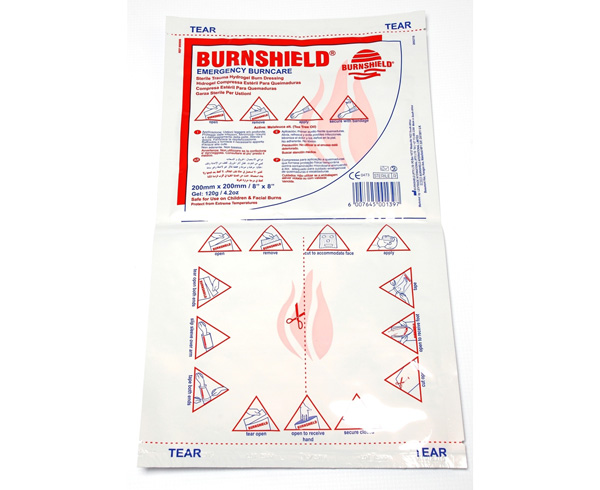 Burn Dressing, 8" x 8" < Burnshield #900906 