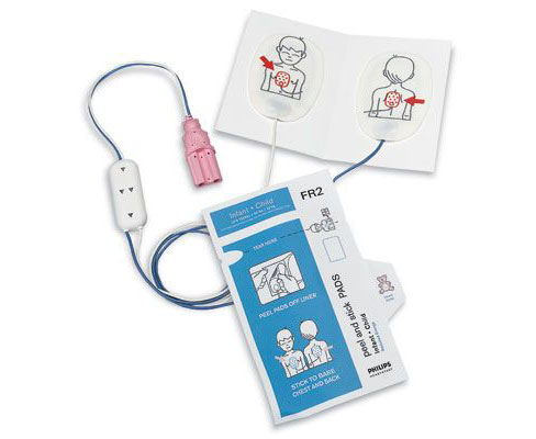 FR2 Infant/Child Defibrillator Pads < Philips Medical #M3870A 