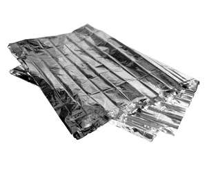 Mylar Solar Emergency Survival Thermal Blanket < Everready First Aid #1700038 