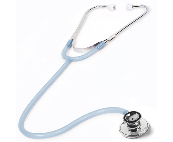 Ultra-Sensitive Dual Head Stethoscope, Adult, Frosted Glacier < Prestige Medical #S125-F-GLA 