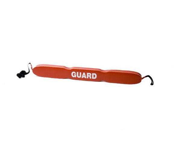 50" LIFEGUARD RESCUE TUBE w/ PLASTIC CLIPS, GUARD LOGO < EverDixie #KEMP10201R 