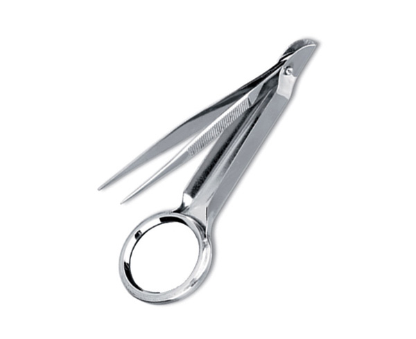 4.5" Magnifying Splinter Forcep < Prestige Medical #482 