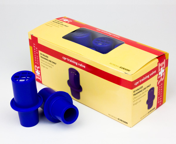 CPR Training Mask Valves, Box/10 < EverReady #EVR5000 