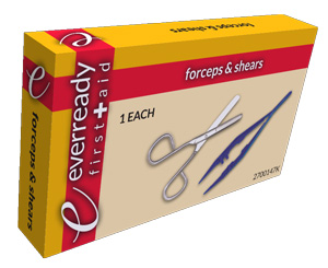 Forceps & Scissors Kit < Everready First Aid #2700147K 