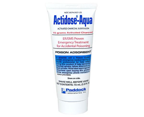 Actidose-Aqua Activated Charcoal Suspension, 15g < Paddock Laboratories 
